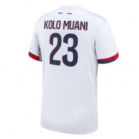 Echipament fotbal Paris Saint-Germain Randal Kolo Muani #23 Tricou Deplasare 2024-25 maneca scurta